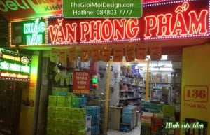 bảng hiệu văn phòng phẩm