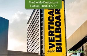 biển quảng cáo dọc