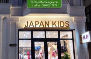 biển shop quần áo trẻ em