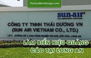 làm bảng hiệu quảng cáo tại long an