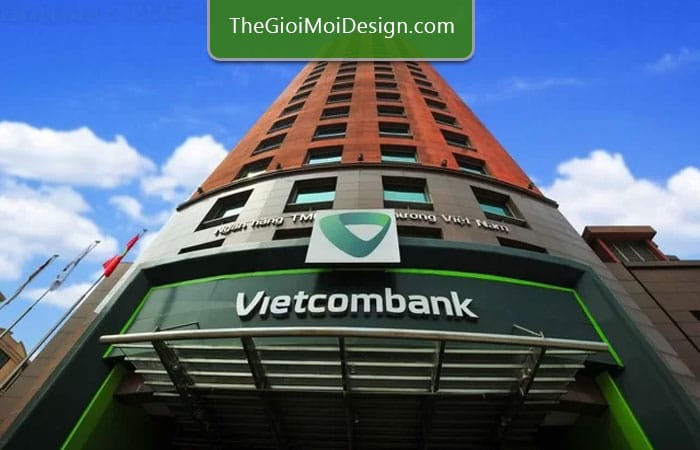 bảng hiệu vietcombank