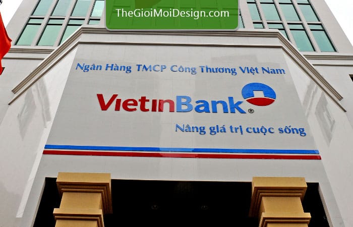 bảng hiệu vietinbank