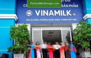 bảng hiệu vinamilk
