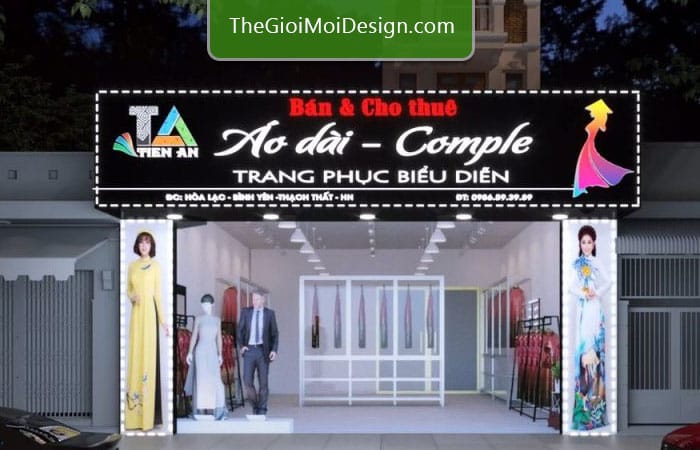 biển hộp quảng cáo