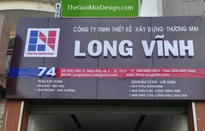 biển quảng cáo công ty