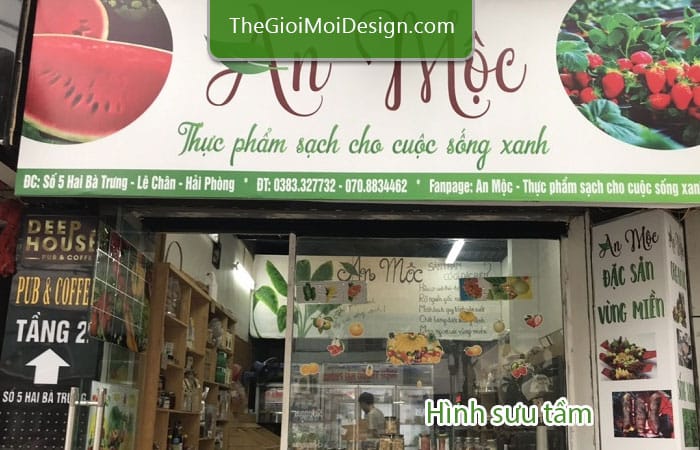 biển quảng cáo cửa hàng