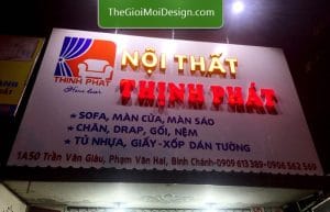 biển quảng cáo đồ gỗ nội thất