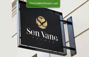 biển quảng cáo treo tường