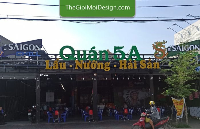 biển quảng cáo đồ nướng