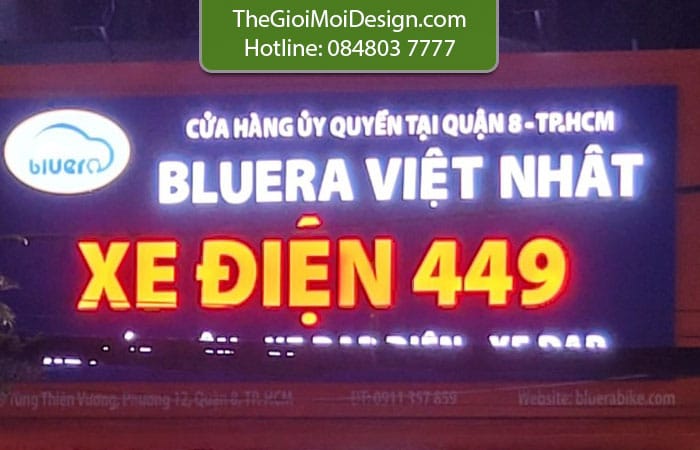 in bảng hiệu quảng cáo