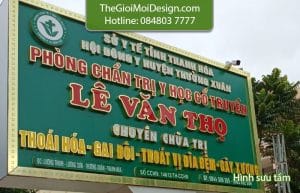 bảng hiệu đông y