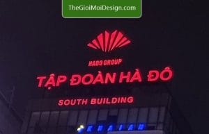 biển quảng cáo mica chữ nổi